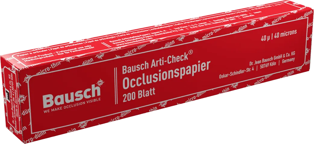 Bausch Articulating Paper 40 micron  200-Strips long - Image 3