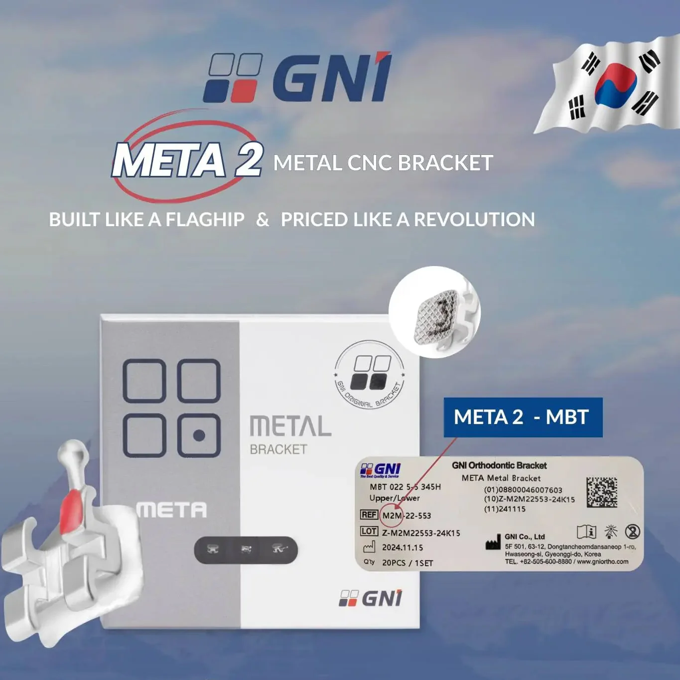 GNI  Metal Bracket (M Series) - Image 3