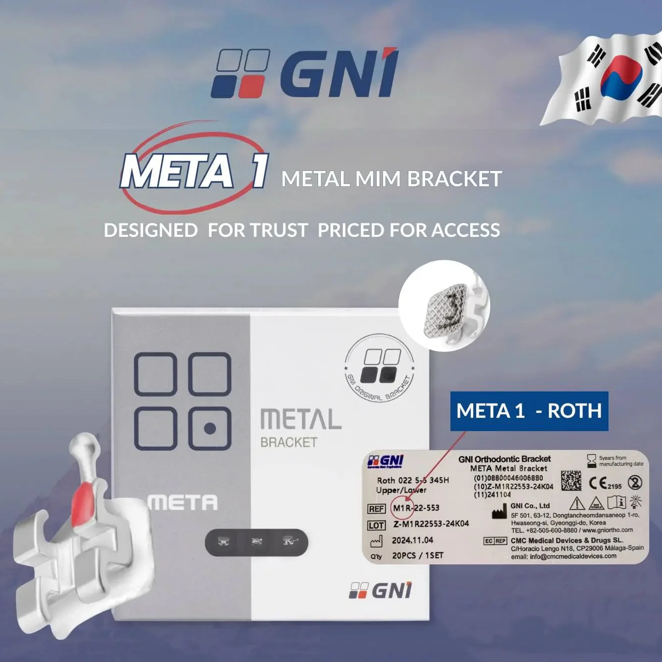 GNI  Metal Bracket (M Series) - Image 4