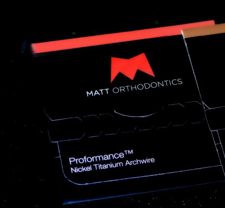 Matt Ortho PROFormance Rectangular NITI Upper (10 wires/pack) - Image 2