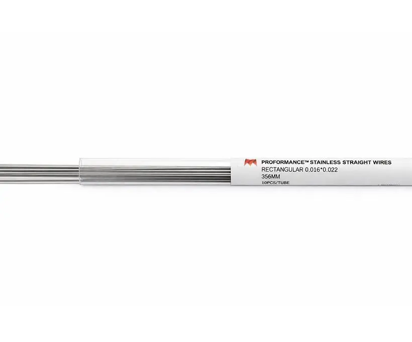 Matt Ortho Straight Wires 35cm 10pcs/Tube - Image 4