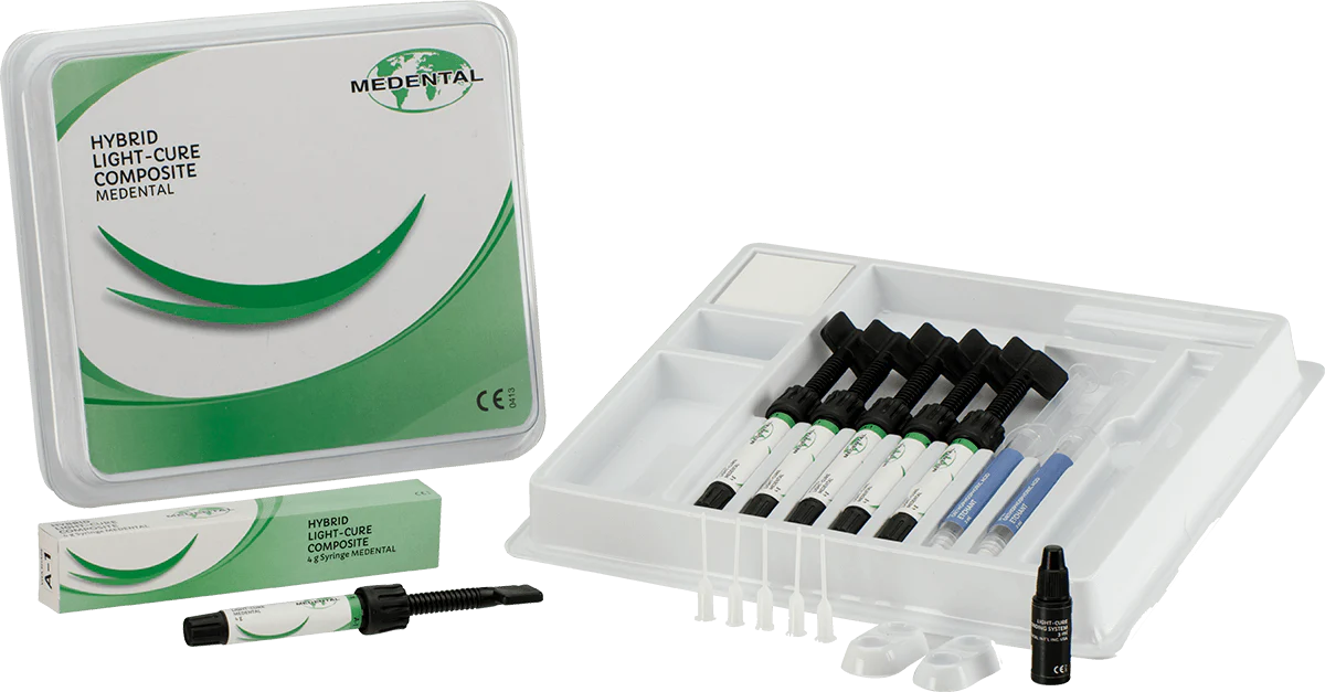 Medental HYBRID LIGHT CURE COMPOSITE 4 g - Image 2