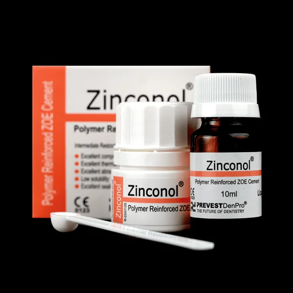 Prevest Zinconol Reinforced ZOE Cement 15g powder + 10ml Liquid - Image 2
