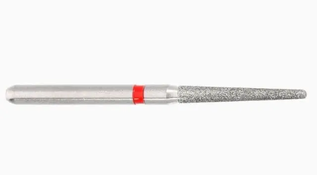 Taper Round End Diamond Burs 5 pcs - Image 2